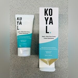 Koyal Beauty New Sealed Soak + Glow Face Cream Moisturizer Skincare 50ml/1.69oz